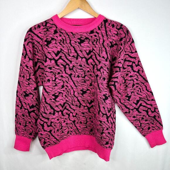 Vintage Sweaters - Vintage 80s Kaelin Ski Sweater M
